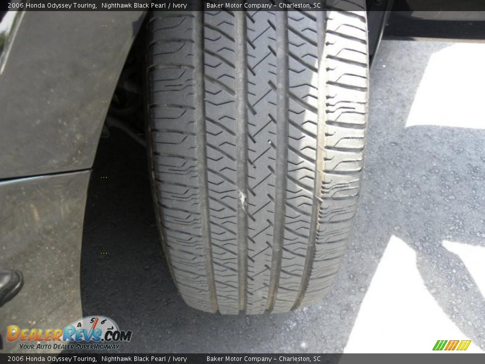 2006 Honda Odyssey Touring Nighthawk Black Pearl / Ivory Photo #23