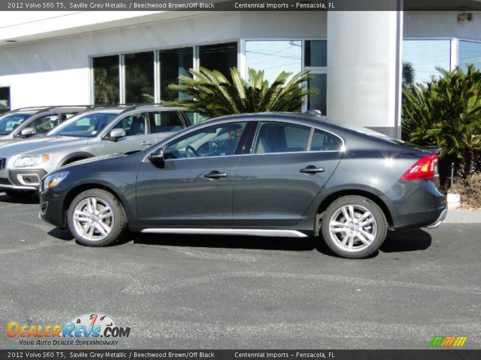 Saville Grey Metallic 2012 Volvo S60 T5 Photo #12