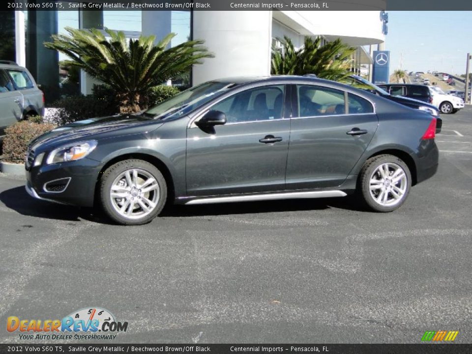 Saville Grey Metallic 2012 Volvo S60 T5 Photo #13