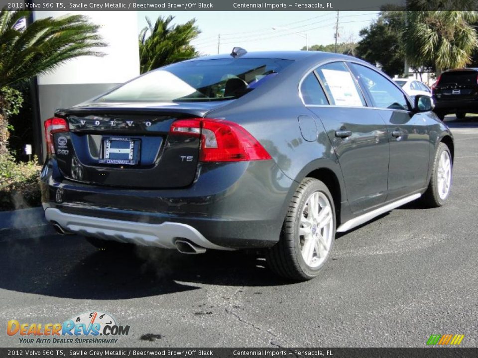 Saville Grey Metallic 2012 Volvo S60 T5 Photo #15