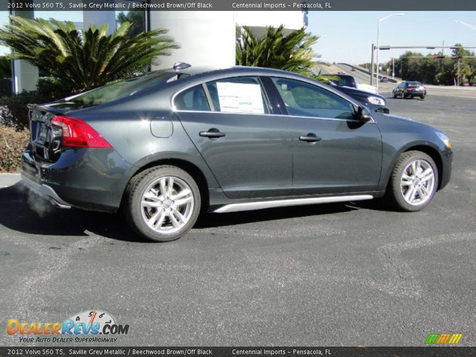 Saville Grey Metallic 2012 Volvo S60 T5 Photo #16