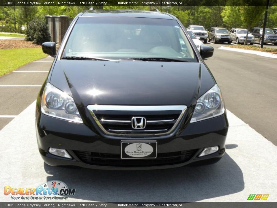 2006 Honda Odyssey Touring Nighthawk Black Pearl / Ivory Photo #30