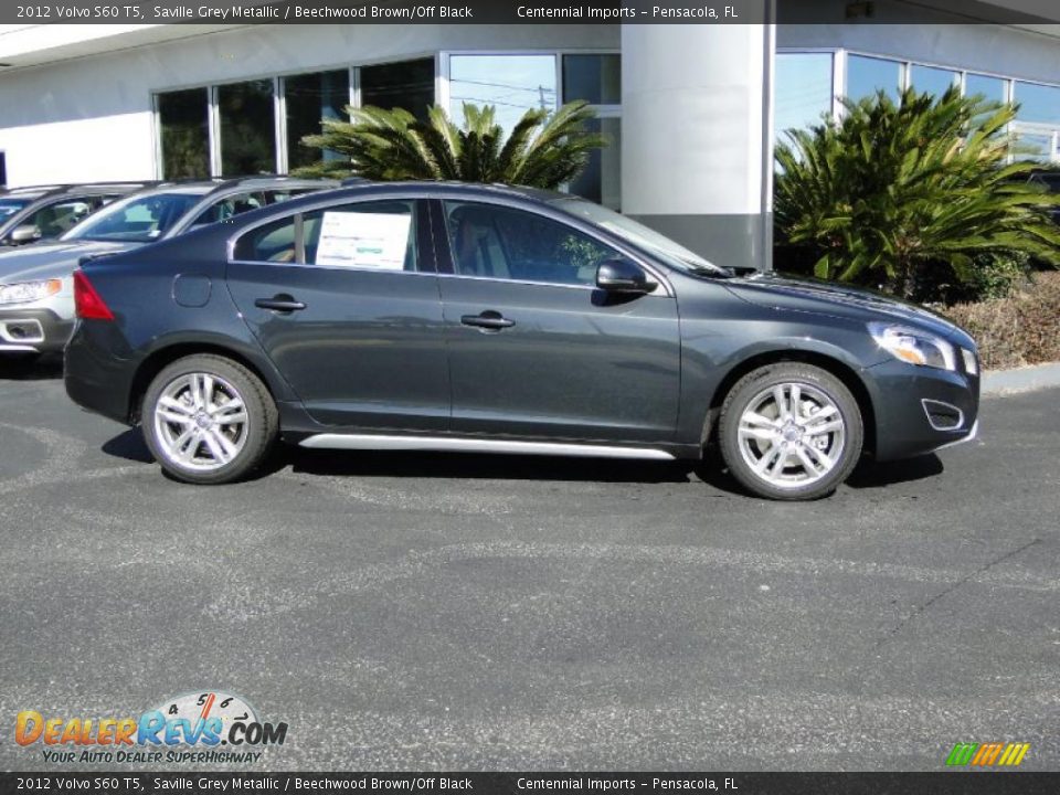 Saville Grey Metallic 2012 Volvo S60 T5 Photo #17