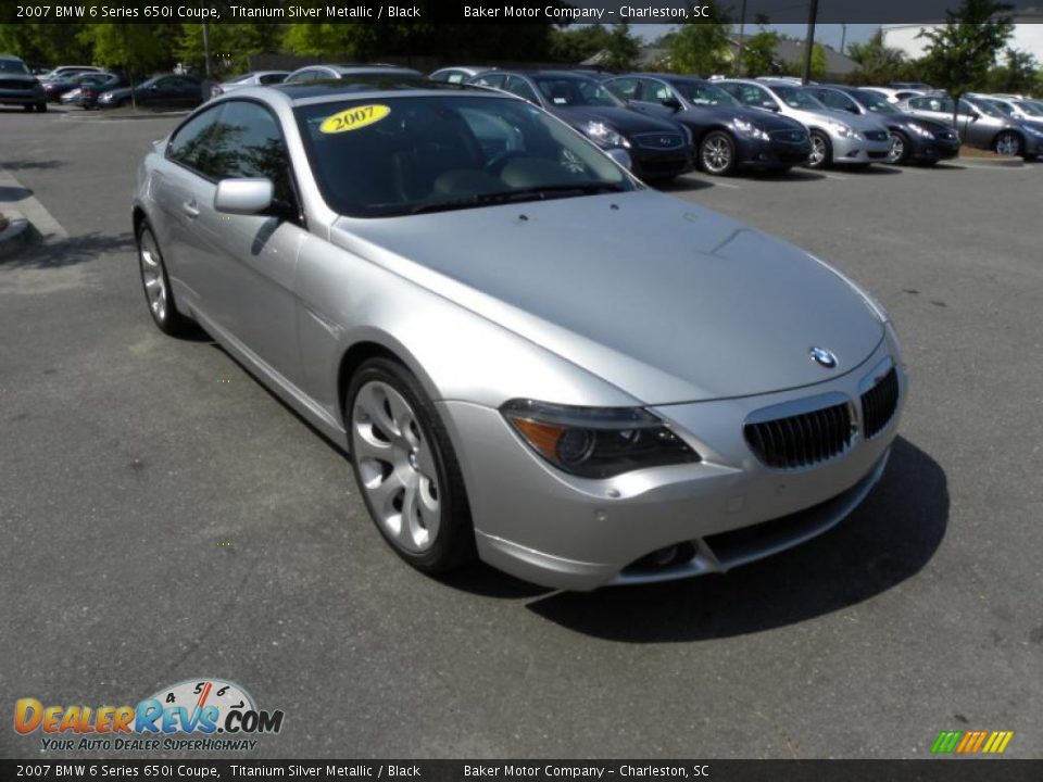 Front 3/4 View of 2007 BMW 6 Series 650i Coupe Photo #1