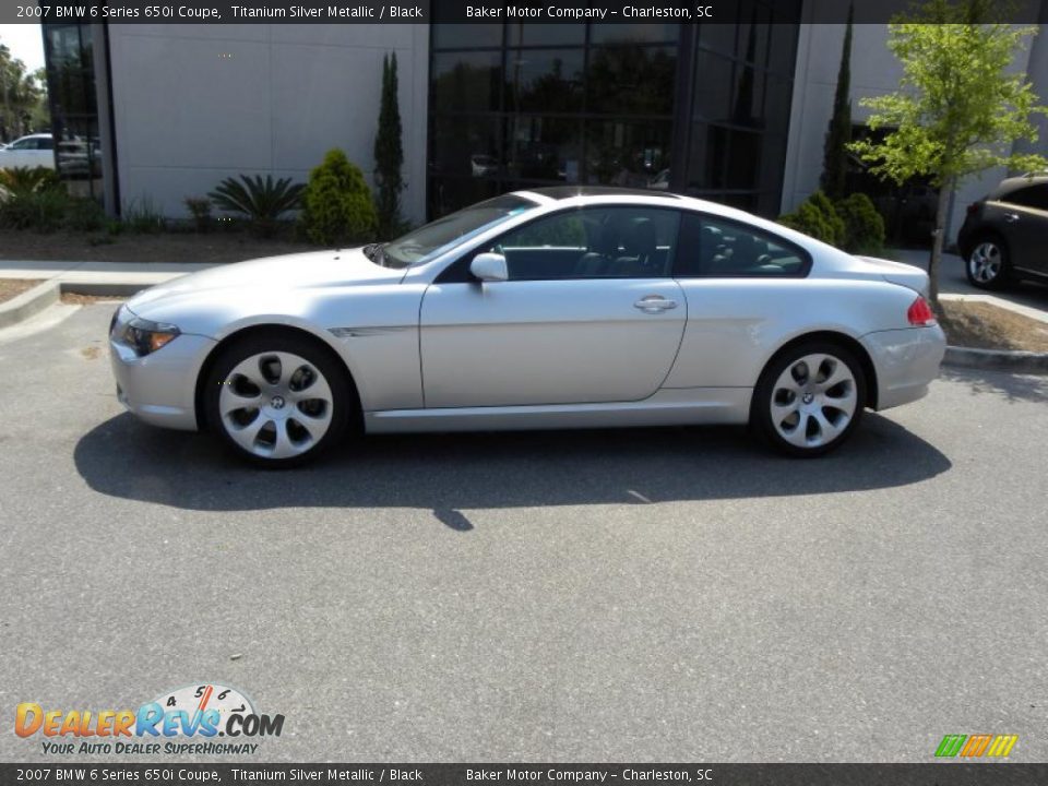 Titanium Silver Metallic 2007 BMW 6 Series 650i Coupe Photo #2