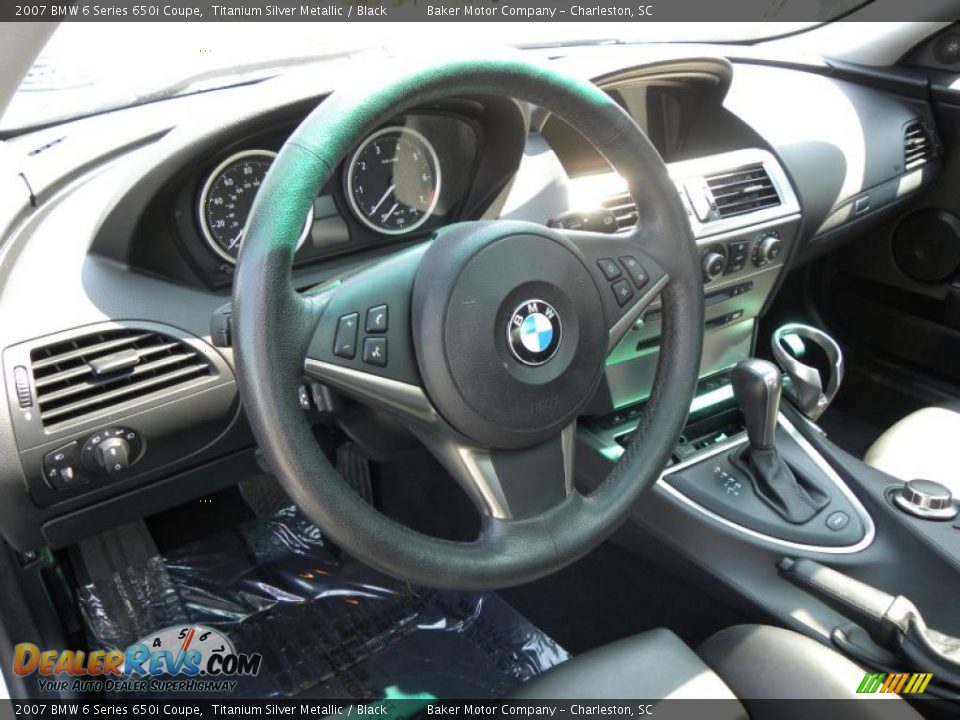 2007 BMW 6 Series 650i Coupe Steering Wheel Photo #3