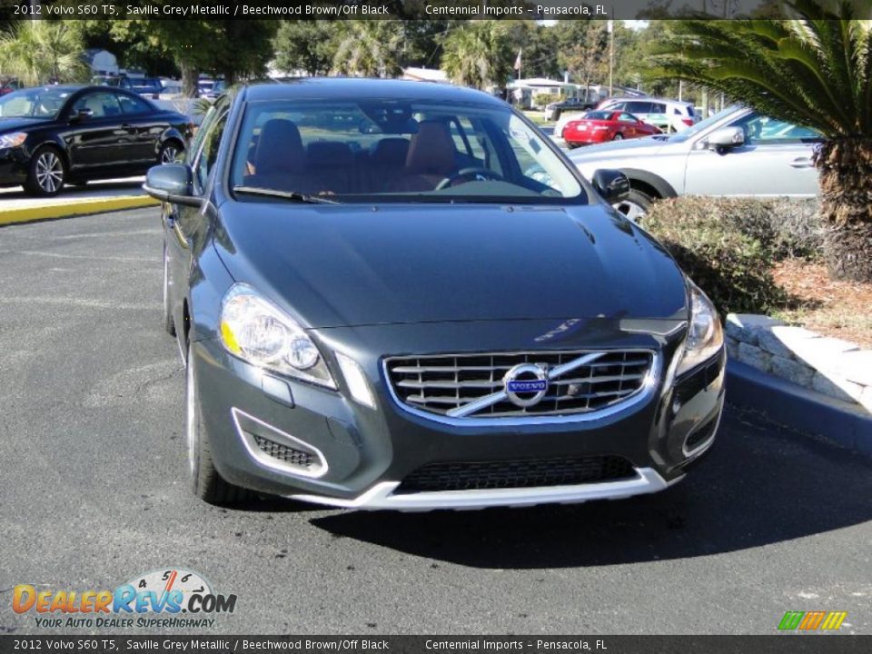 Saville Grey Metallic 2012 Volvo S60 T5 Photo #19