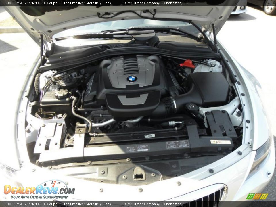 2007 BMW 6 Series 650i Coupe 4.8 Liter DOHC 24-Valve VVT V8 Engine Photo #19