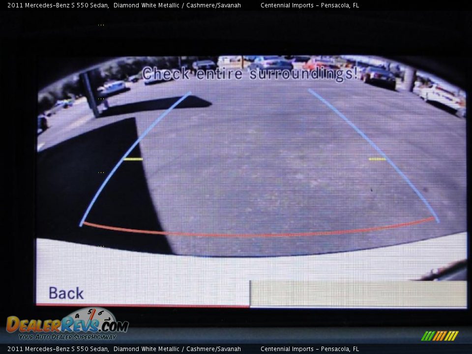 2011 Mercedes-Benz S 550 Sedan Diamond White Metallic / Cashmere/Savanah Photo #8