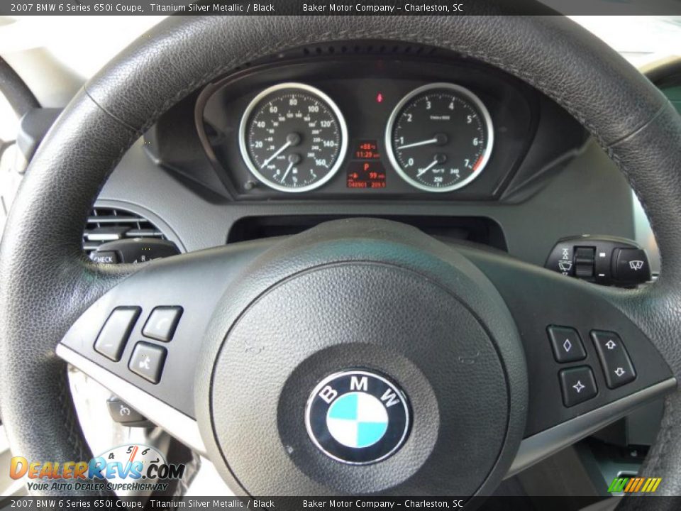 Controls of 2007 BMW 6 Series 650i Coupe Photo #24