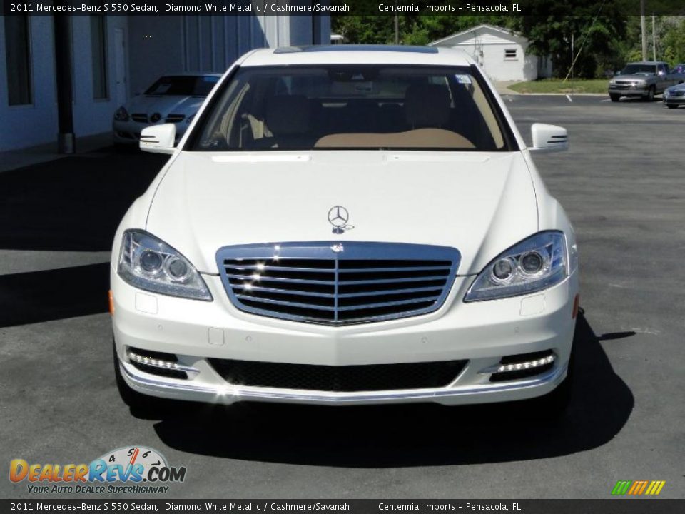 Diamond White Metallic 2011 Mercedes-Benz S 550 Sedan Photo #11