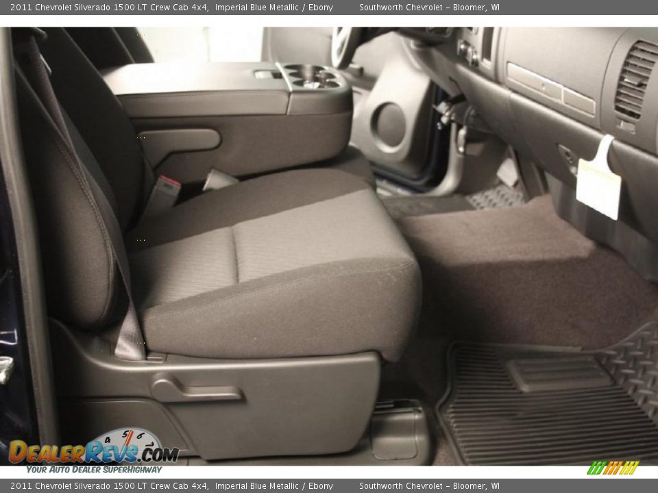 2011 Chevrolet Silverado 1500 LT Crew Cab 4x4 Imperial Blue Metallic / Ebony Photo #7