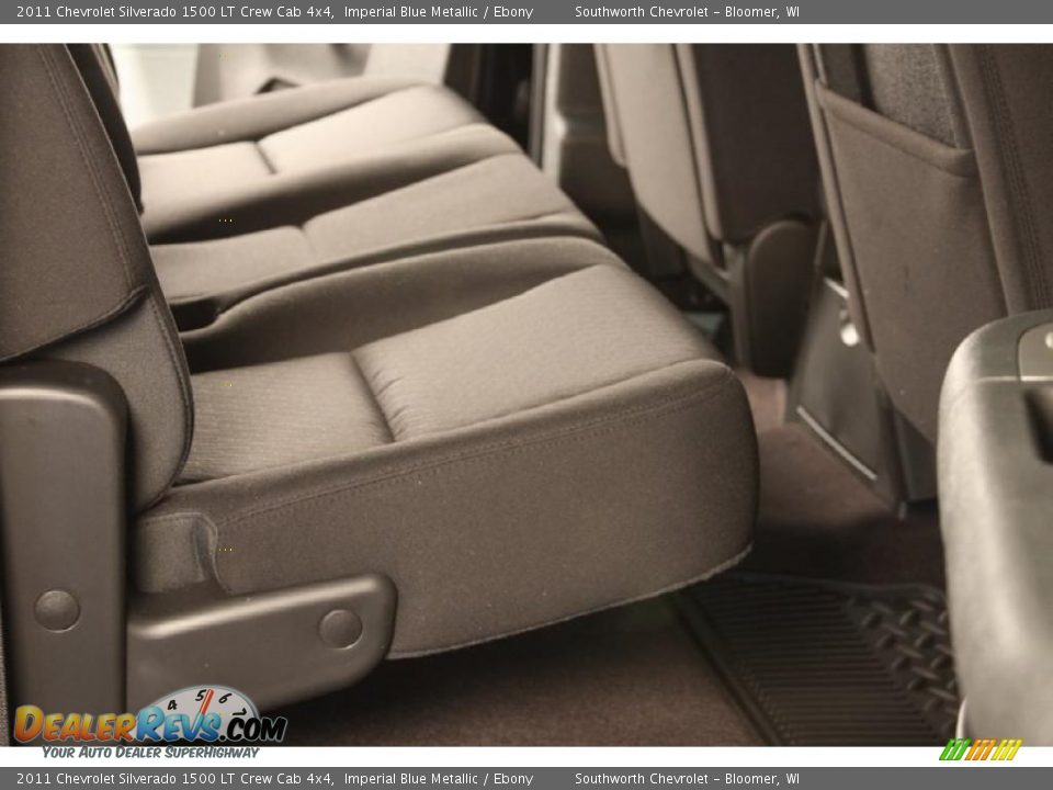 2011 Chevrolet Silverado 1500 LT Crew Cab 4x4 Imperial Blue Metallic / Ebony Photo #8