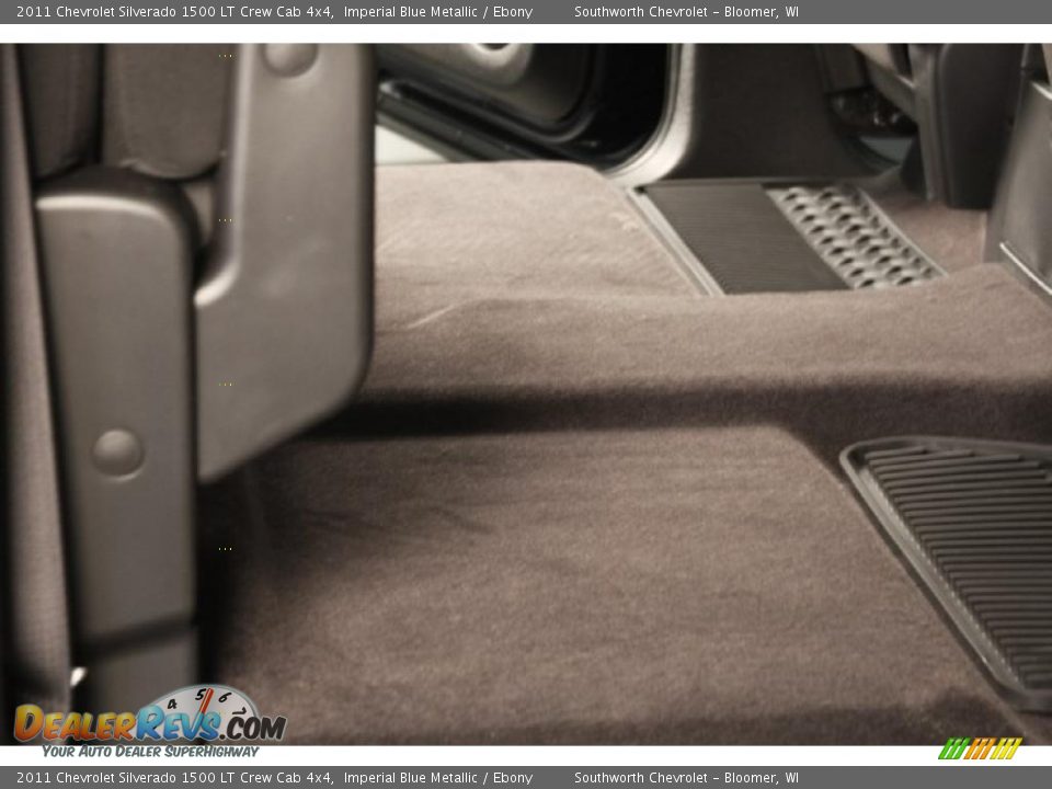 2011 Chevrolet Silverado 1500 LT Crew Cab 4x4 Imperial Blue Metallic / Ebony Photo #9