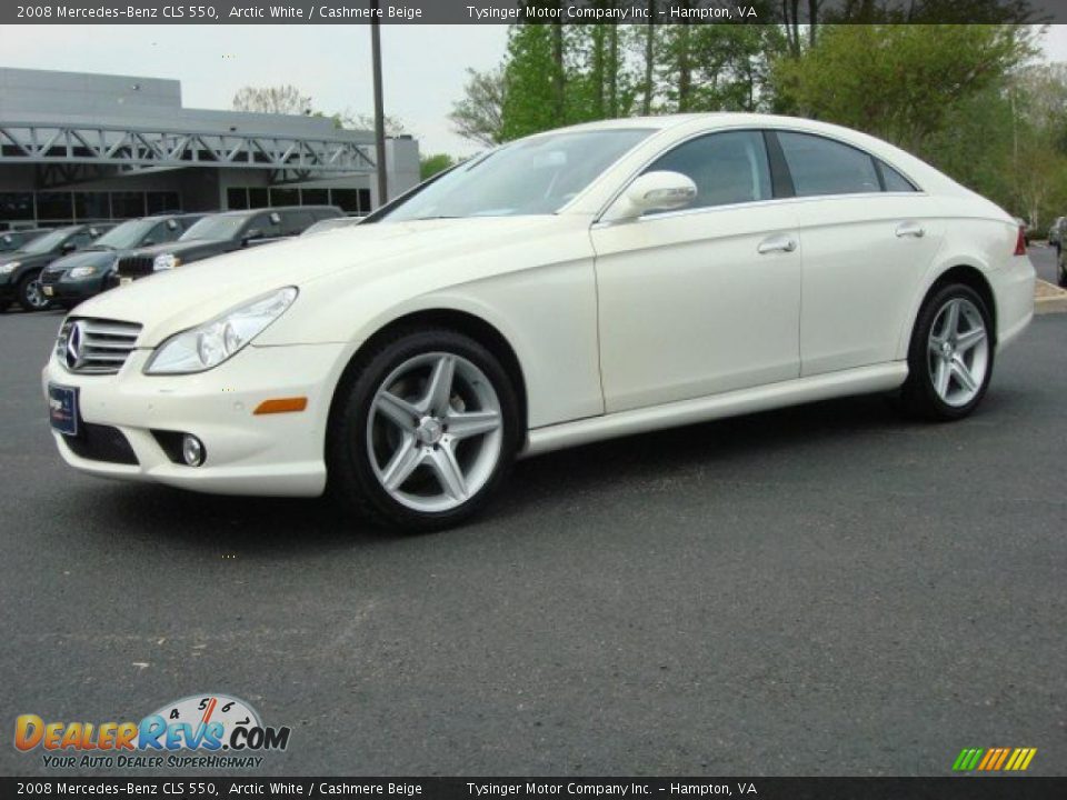 Mercedes cls550 white #2