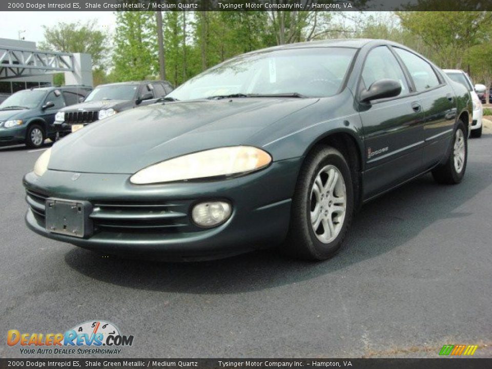 2000 Dodge Intrepid ES Shale Green Metallic / Medium Quartz Photo #1