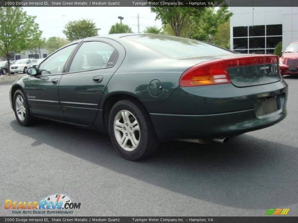 2000 Dodge Intrepid ES Shale Green Metallic / Medium Quartz Photo #4