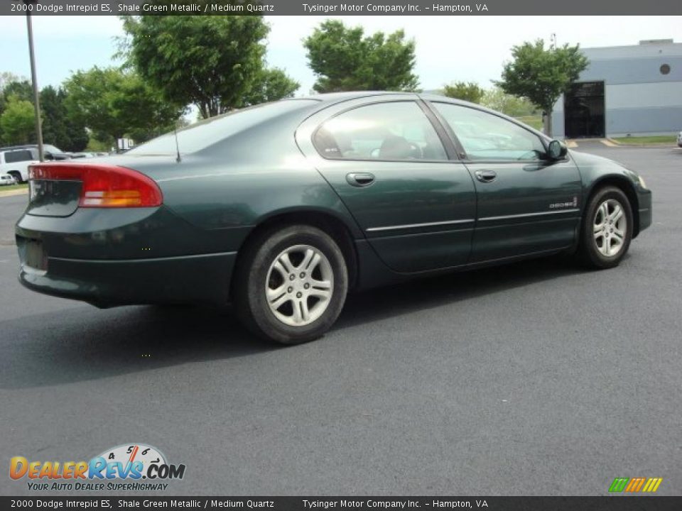 2000 Dodge Intrepid ES Shale Green Metallic / Medium Quartz Photo #5