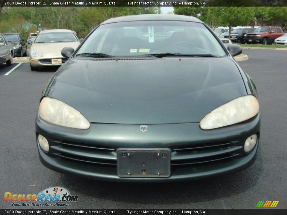 2000 Dodge Intrepid ES Shale Green Metallic / Medium Quartz Photo #8