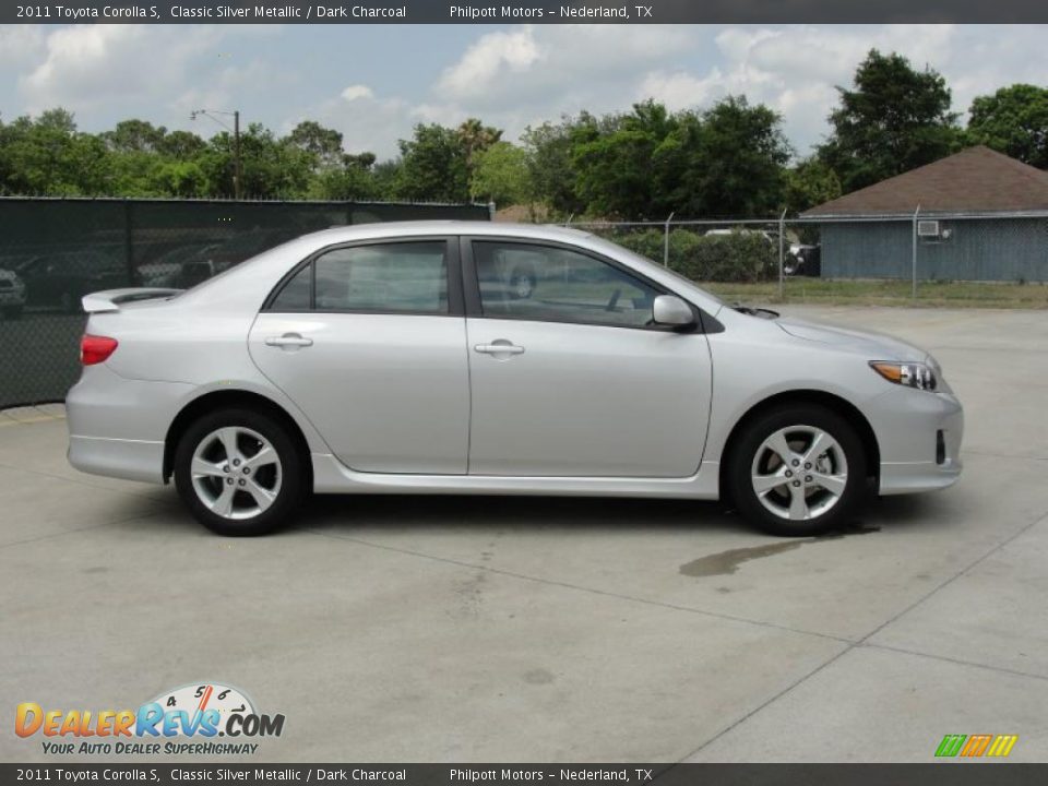 Classic Silver Metallic 2011 Toyota Corolla S Photo #2