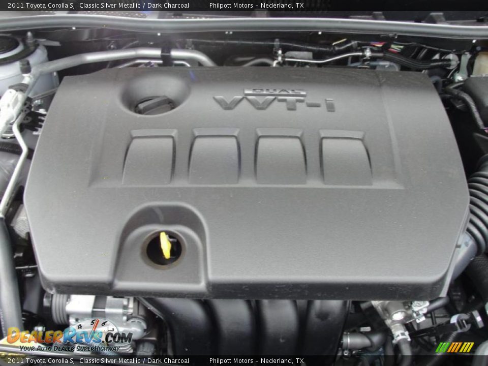 2011 Toyota Corolla S 1.8 Liter DOHC 16-Valve Dual-VVTi 4 Cylinder Engine Photo #18