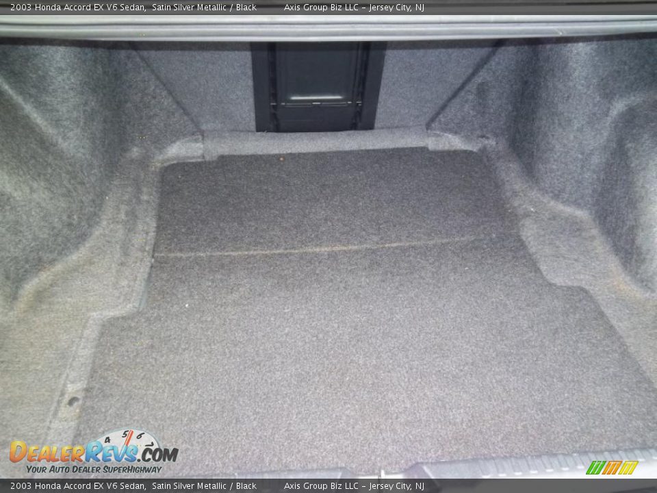 2003 Honda Accord EX V6 Sedan Satin Silver Metallic / Black Photo #25
