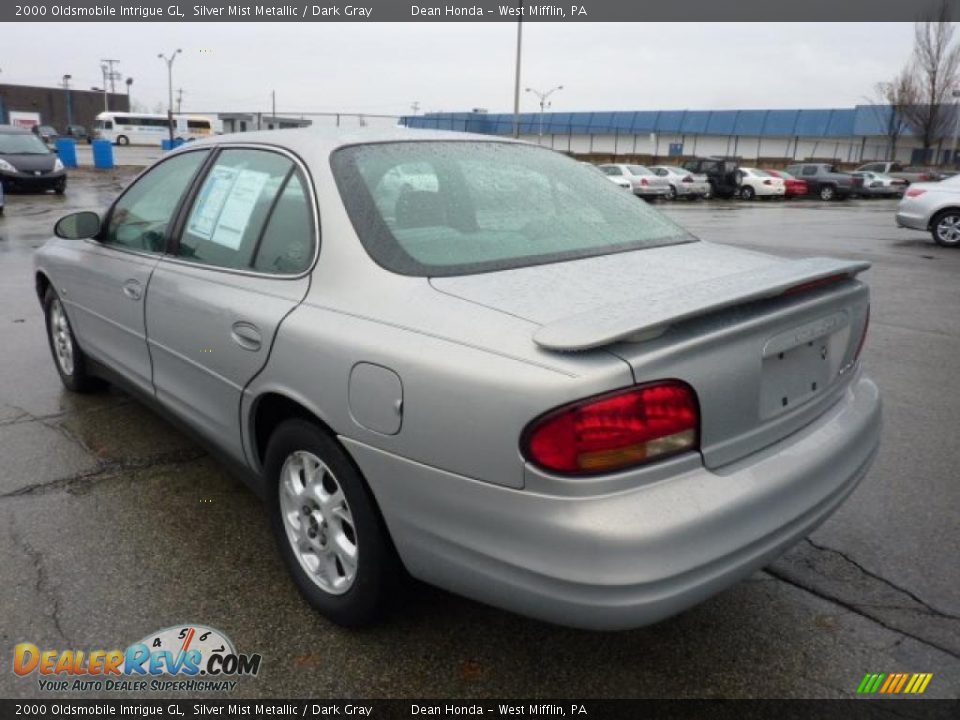 2000 Oldsmobile Intrigue GL Silver Mist Metallic / Dark Gray Photo #2