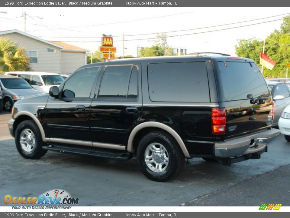 1999 Ford Expedition Eddie Bauer Black / Medium Graphite Photo #9