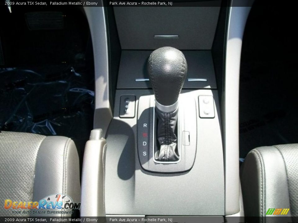 2009 Acura TSX Sedan Palladium Metallic / Ebony Photo #20