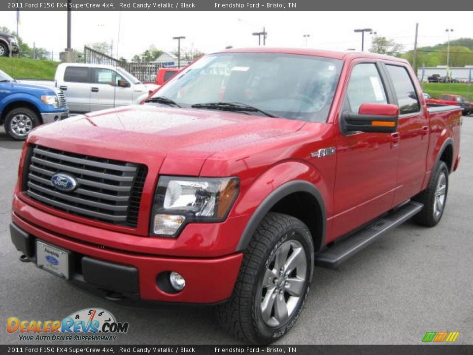 Front 3/4 View of 2011 Ford F150 FX4 SuperCrew 4x4 Photo #2