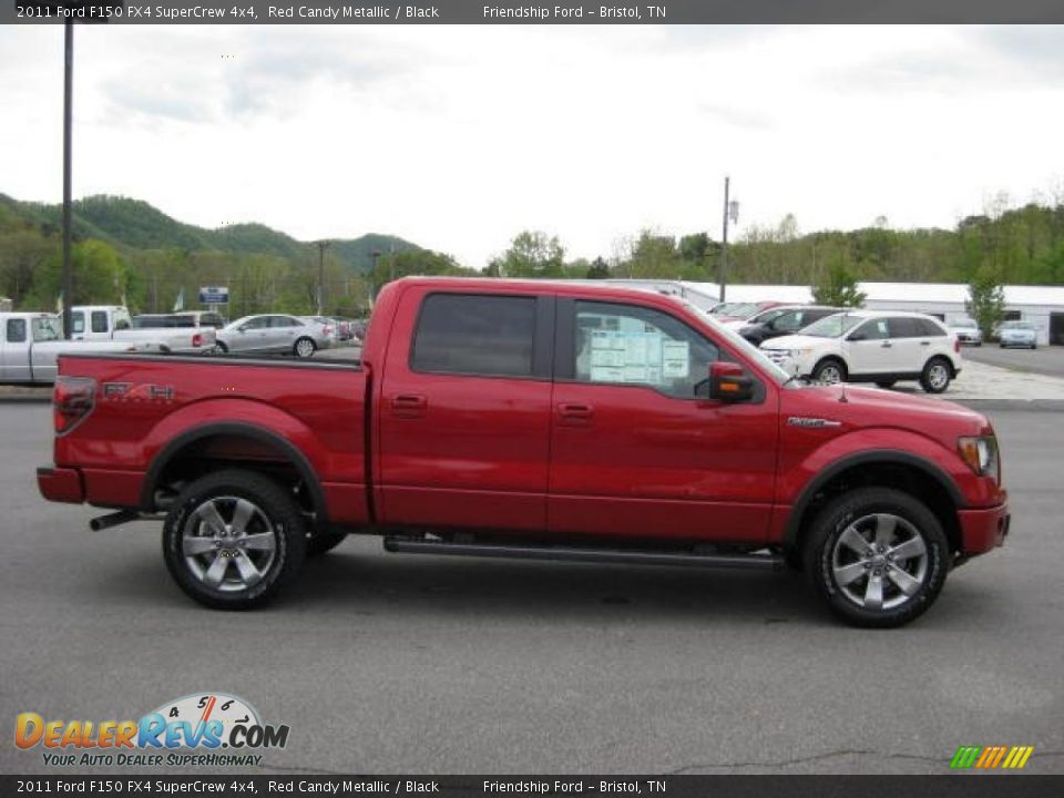 Red Candy Metallic 2011 Ford F150 FX4 SuperCrew 4x4 Photo #5