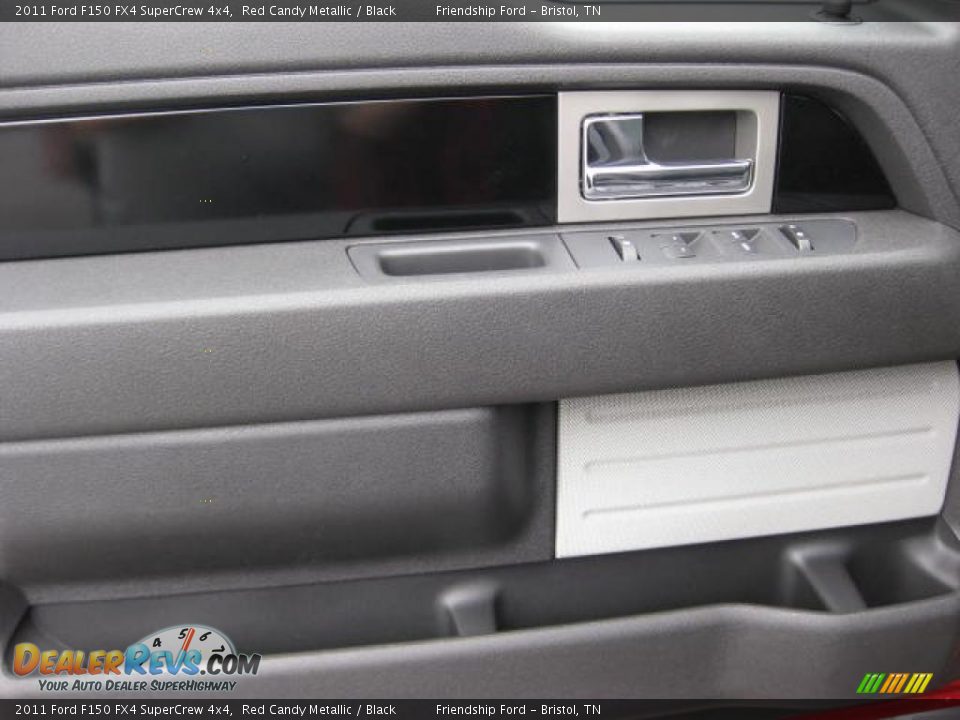 2011 Ford F150 FX4 SuperCrew 4x4 Red Candy Metallic / Black Photo #14