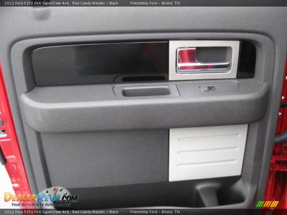 2011 Ford F150 FX4 SuperCrew 4x4 Red Candy Metallic / Black Photo #17