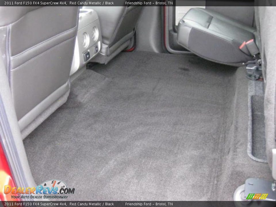 2011 Ford F150 FX4 SuperCrew 4x4 Red Candy Metallic / Black Photo #18