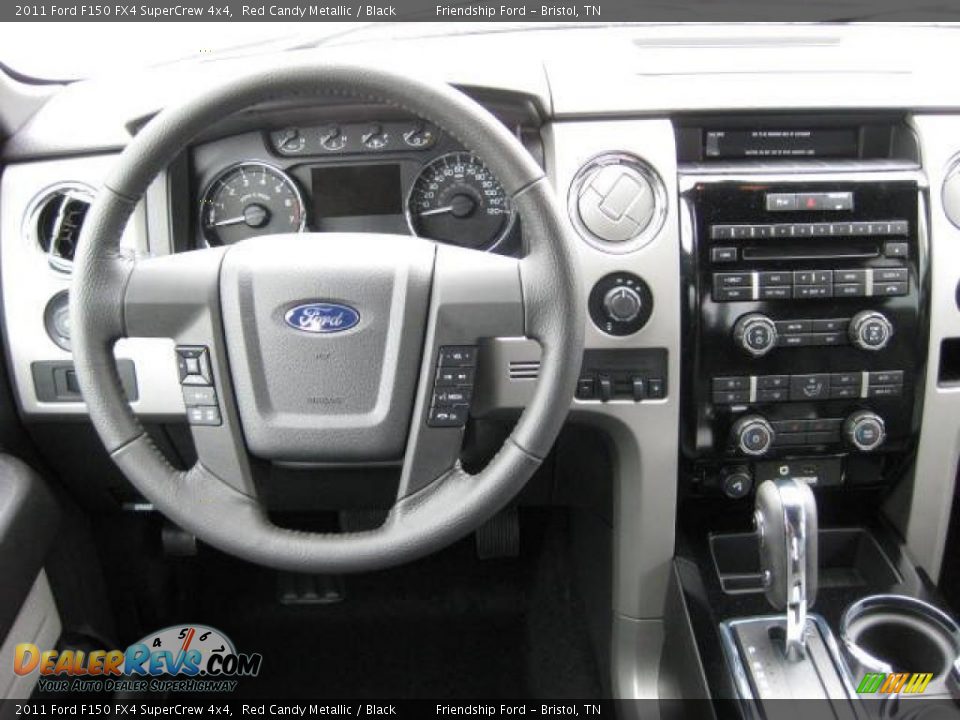 Dashboard of 2011 Ford F150 FX4 SuperCrew 4x4 Photo #19