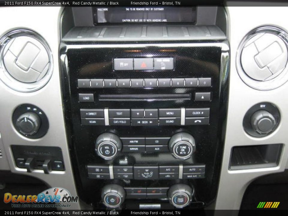 Controls of 2011 Ford F150 FX4 SuperCrew 4x4 Photo #20