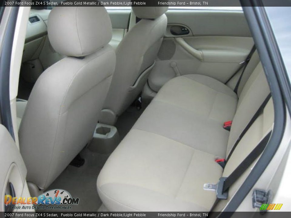 Dark Pebble/Light Pebble Interior - 2007 Ford Focus ZX4 S Sedan Photo #14