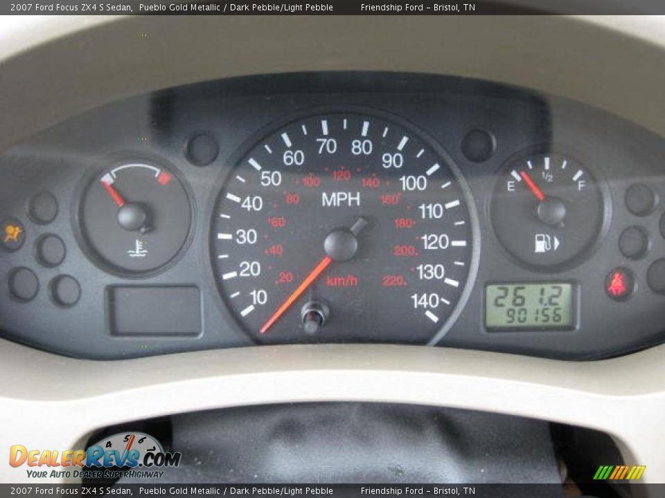2007 Ford Focus ZX4 S Sedan Gauges Photo #20