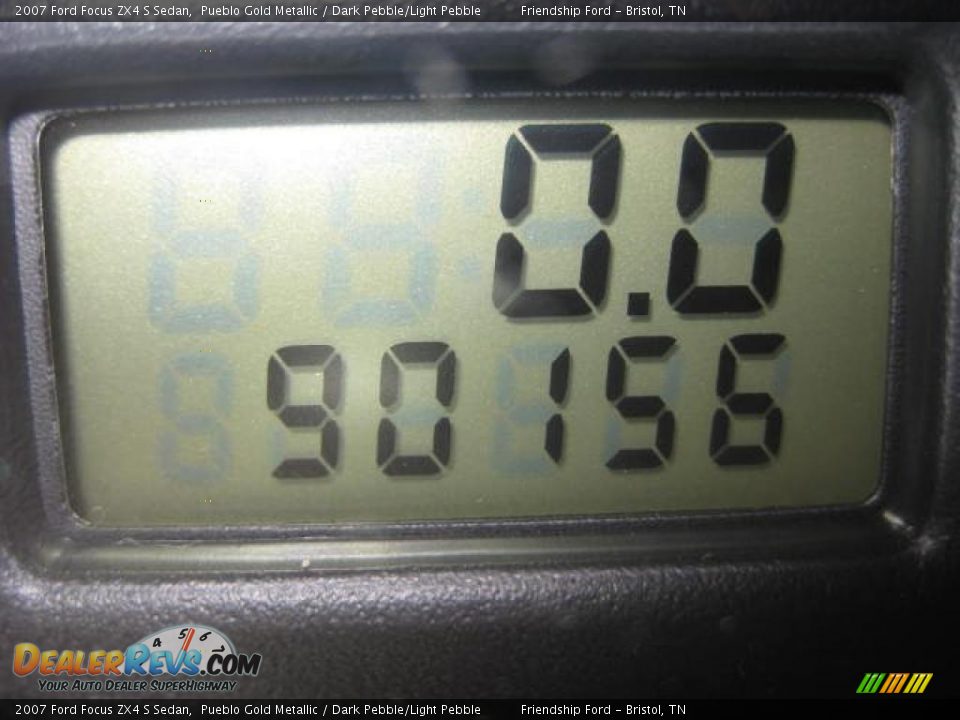 2007 Ford Focus ZX4 S Sedan Pueblo Gold Metallic / Dark Pebble/Light Pebble Photo #21