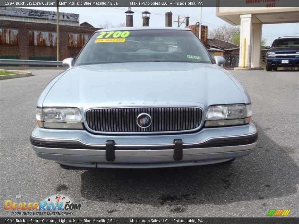 1994 Buick LeSabre Custom Light Adriatic Blue Metallic / Blue Photo #11