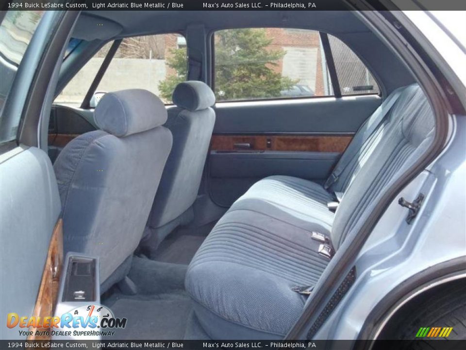 Blue Interior - 1994 Buick LeSabre Custom Photo #14