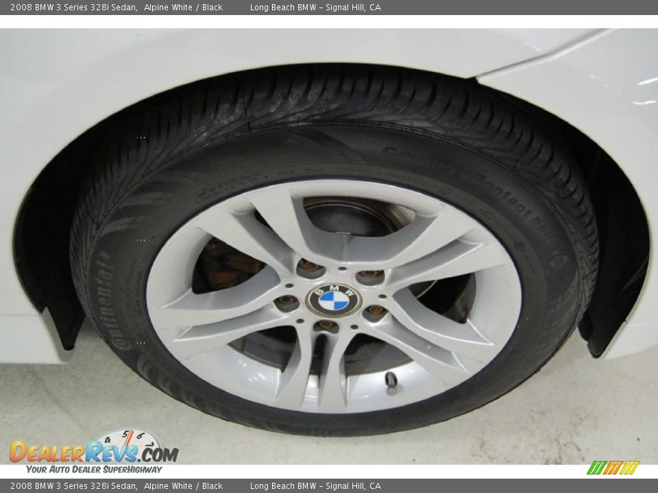 2008 BMW 3 Series 328i Sedan Alpine White / Black Photo #3