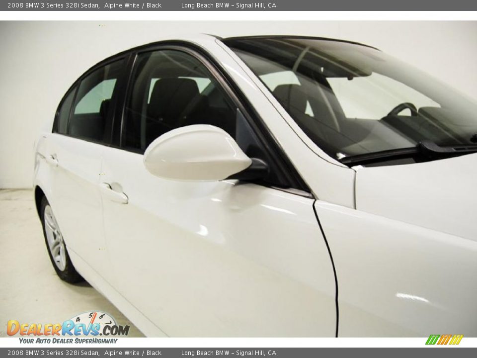 2008 BMW 3 Series 328i Sedan Alpine White / Black Photo #4