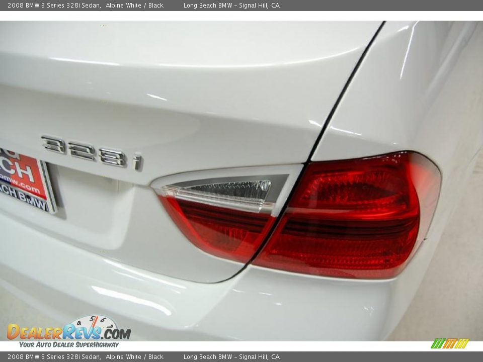 2008 BMW 3 Series 328i Sedan Alpine White / Black Photo #8