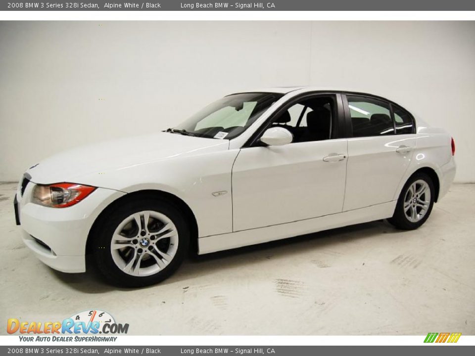 2008 BMW 3 Series 328i Sedan Alpine White / Black Photo #11