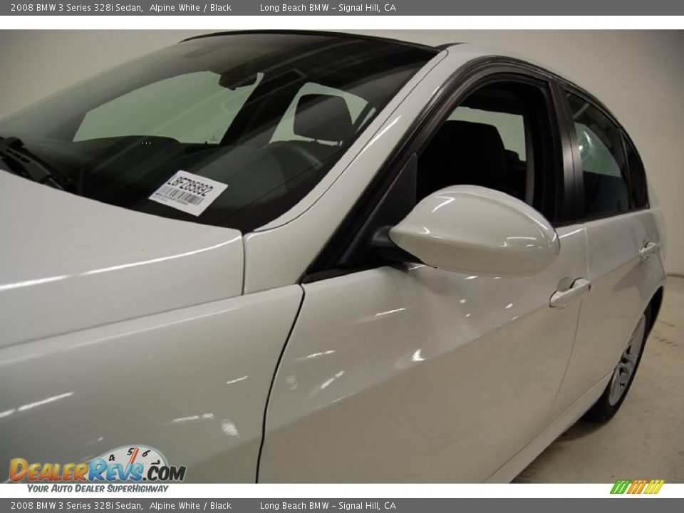 2008 BMW 3 Series 328i Sedan Alpine White / Black Photo #13
