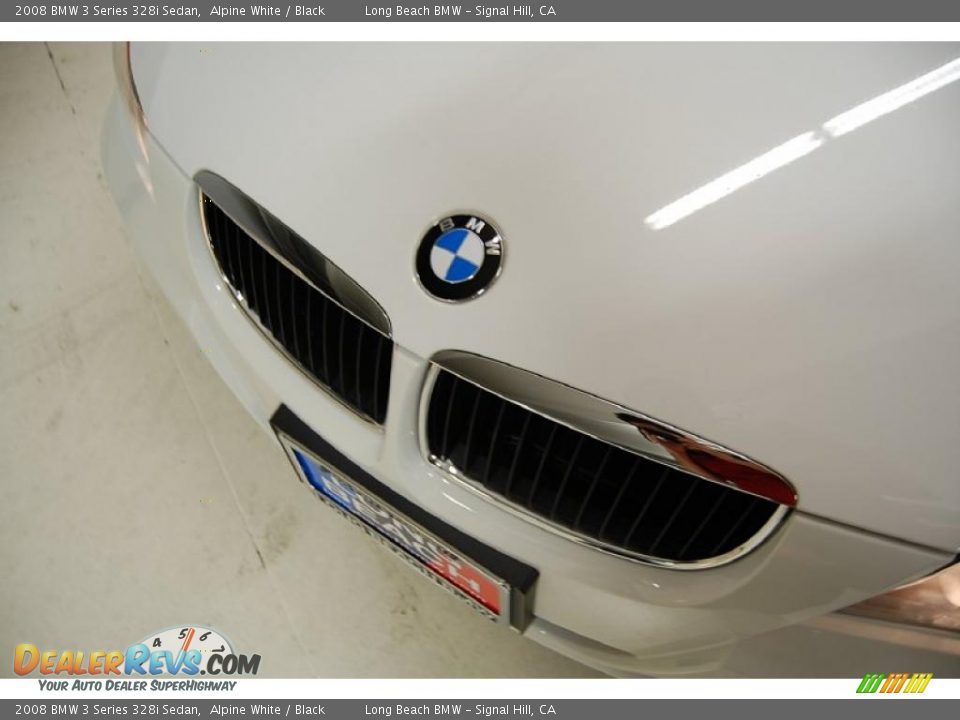 2008 BMW 3 Series 328i Sedan Alpine White / Black Photo #14