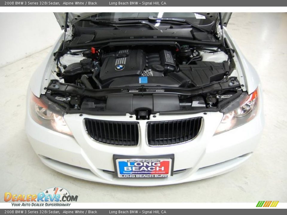 2008 BMW 3 Series 328i Sedan Alpine White / Black Photo #16