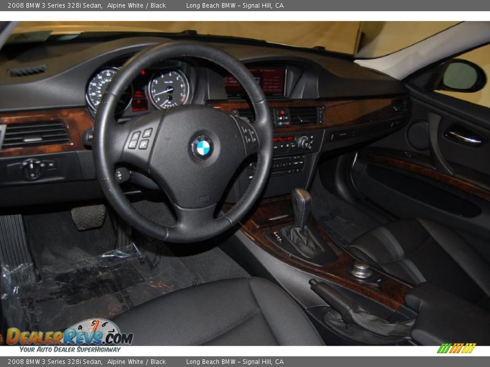 2008 BMW 3 Series 328i Sedan Alpine White / Black Photo #18
