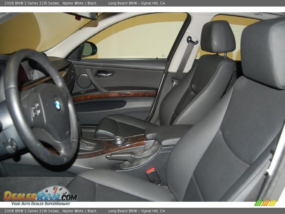 2008 BMW 3 Series 328i Sedan Alpine White / Black Photo #19
